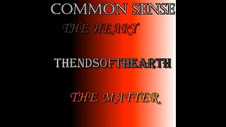 Common Sense -- Music Video...