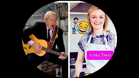 Lizz truss and Boris Johnson