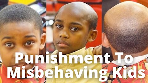 Barber Doles Out “Balding Man” Haircut As Punishment To Misbehaving Kids