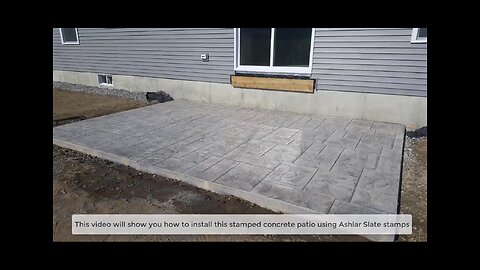 How to Make Stamped Concrete