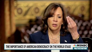 Kamala Harris Says She Wakes Up Thinking About "What An Erosion Of Democracy Will Mean"