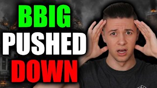 BBIG Stock HELD DOWN | MANIPULATION AND GAMMA SQUEEZE