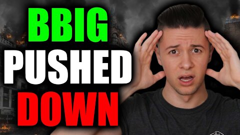 BBIG Stock HELD DOWN | MANIPULATION AND GAMMA SQUEEZE