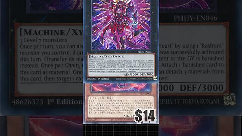 Konami Upshifting Kashtira Yugioh Rarities