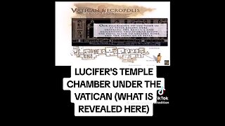 Lucifer's Temple Chamber Under The Vatican