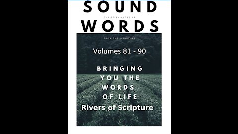 Sound Words, Rivers of Scripture