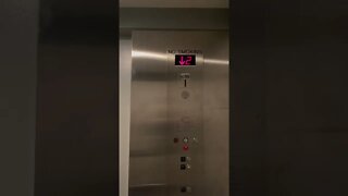 Using the elevator in an abandoned building