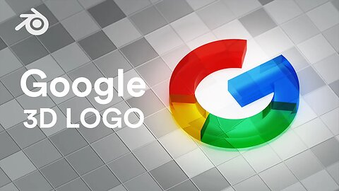 Creating the Google Logo in Blender 3D!