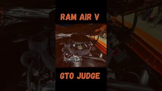 Ram Air V GTO Judge! #shorts