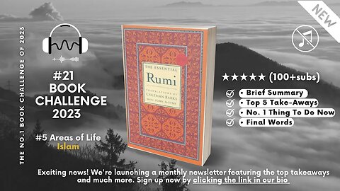 #21 The Essential Rumi (114 BOOK CHALLENGE 2023)