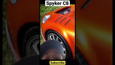 Spyker C8 #audi #audir8 #car #supercars #hypercar #fastcars #v8 #exotic #shorts
