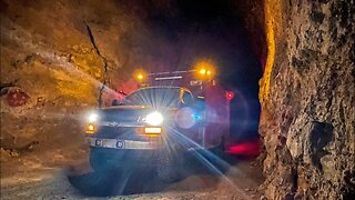 Driving My 4X4 Ambulance Through a 100 Year Old Tunnel!