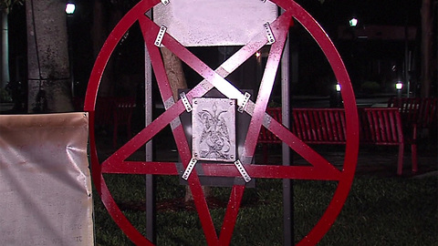 Satanic display causes controversy in Boca Raton