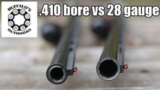 .410 vs 28 Gauge - comparison