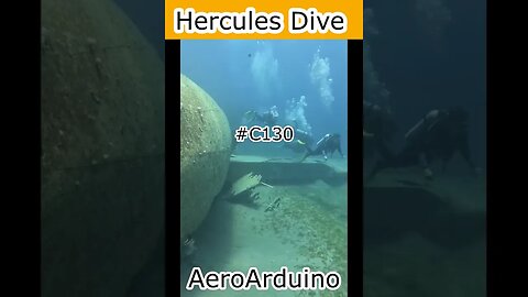 Watch Beautiful #C130 Hercules Red Sea Deep Dive #Aviation #Fly #AeroArduino