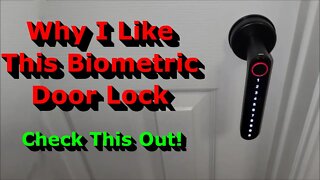 Why I Like This Biometric Door Lock - Check This Out! - Fingerprint