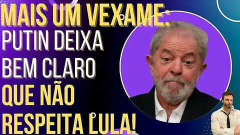 VEXAME MUNDIAL: Lula é desrespeitado por Ministro de Putin!