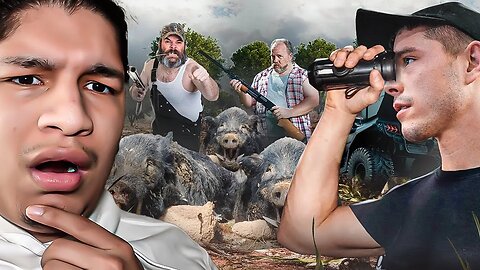 The Dangerous Sport of Hog Hunting | Yanu Reacts to Tommy G