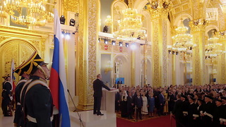 Putin Swears in for 6 More Years of Russian Presidency