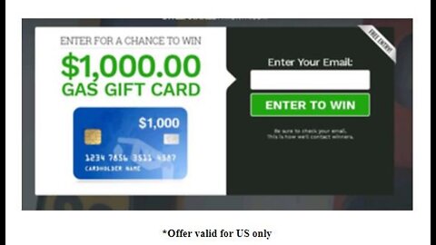 $1,000 Gas Gift Card! YES, FREE!