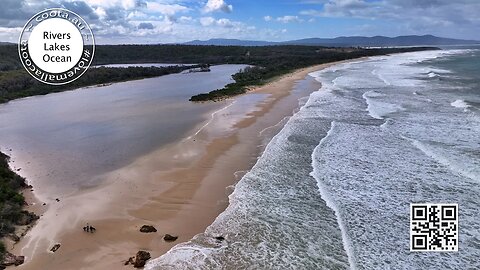 Betka River Mouth, closed, will burst through soon 10 April 23