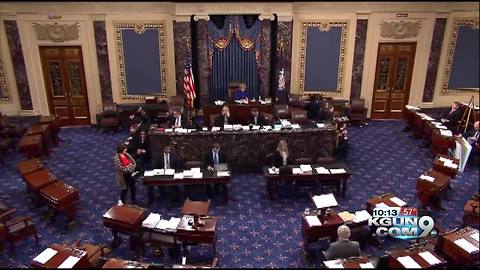 Senate goes into recess, ensuring shutdown