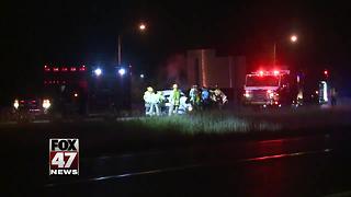 Wrong way driver collides with semi truck in crash on I-96