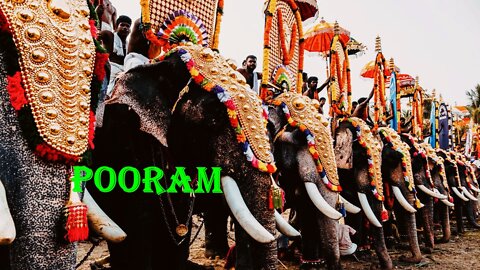 Pooram festival (Kerala)