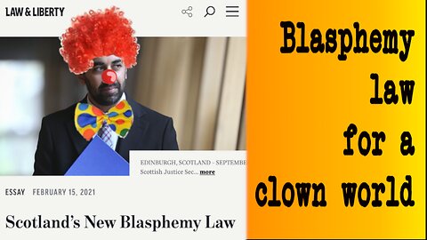 A Blasphemy Law for the 21st Century (and the 7th Century)