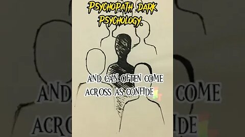 Psychopathy dark psychology [psychology facts]