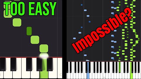 Piano Skills: From TOO EASY to nearly IMPOSSIBLE!!!