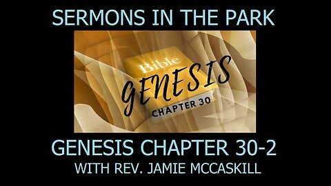 Rev. Jamie McCaskill Sermons in The Park 179