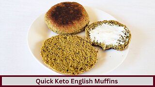 Quick Keto English Muffins