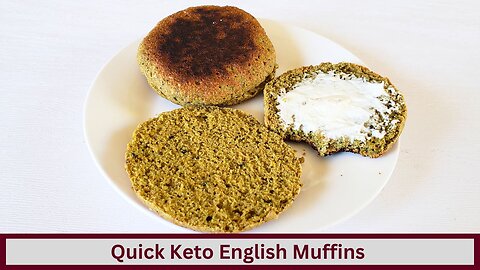 Quick Keto English Muffins