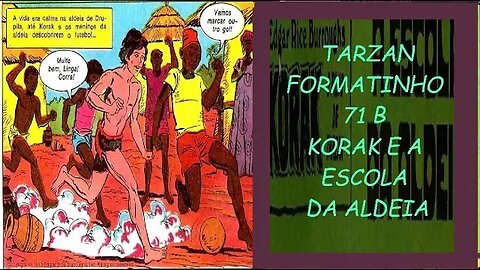 TARZAN FORMATINHO 71 B KORAK E A ESCOLA DA ALDEIA1