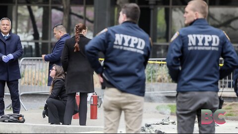 Man sets himself on fire outside Trump’s ‘hush money’ trial in NYC