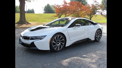 2014 / 2015 BMW i8 Start Up, Test Drive, and In Depth Review