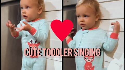 Toddler || cute baby || singing ❤❤