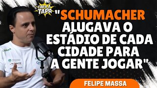 MASSA CONFIRMA QUE SCHUMACHER FAZIA LOUCURAS POR FUTEBOL