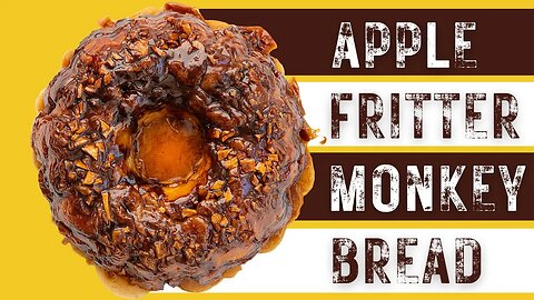 Easy Homemade Apple Fritter Monkey Bread