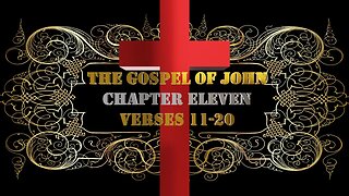 The Gospel Of John Chapter 11 Animated Bible Study Quiz With Narration (Part 2: Verses 11-20)