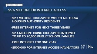 CARES Act funding internet access for families