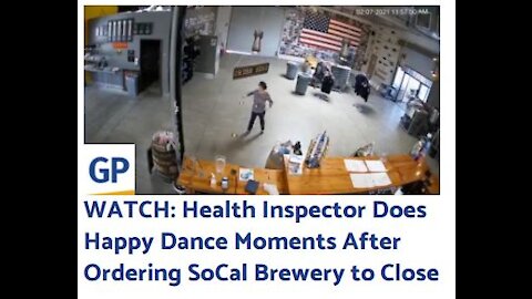 Health Inspector Dances After Shutting Down Business