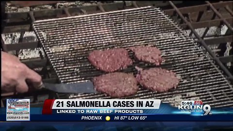 Agency: 21 salmonella cases in Arizona due to recalled beef