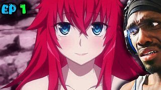 FIRST TIME WATCHING HIGH SCHOOL DXD! EPISODE 1 REACTION