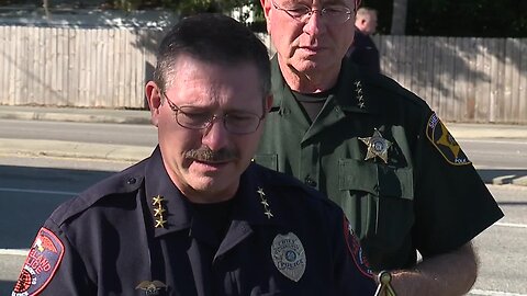 Press conference: Lakeland Police Officer killed in motorcycle crash, sheriff's office investigating