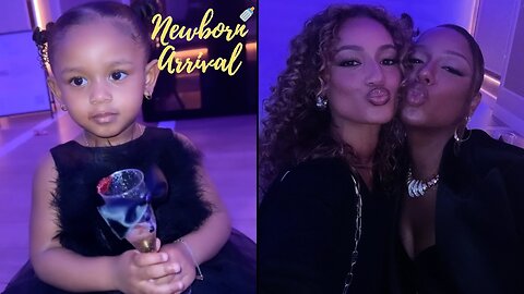 DaBaby & Danileigh's Daughter Velour Attend Victoria Monet's Daughter Pre Grammy B-Day Party!