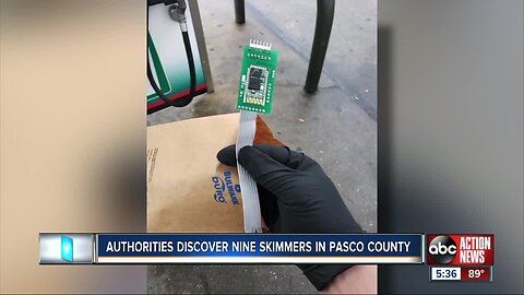 Skimmers found at 9 different Pasco County gas pumps