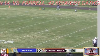 NCTV45 LIVE HIGH SCHOOL FOOTBALL KENNEDY CATHOLIC VS REYNOLDS OCTOBER 1 2022