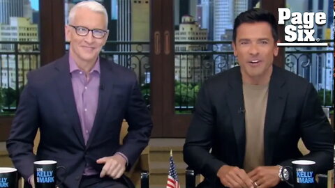 Kelly Ripa mysteriously absent for 'Live' show, Anderson Cooper fills in beside Mark Consuelos
